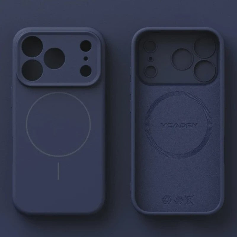 Originele Vloeibare Siliconen Magsafe Hoesje voor iPhone - Zacht & Beschermend