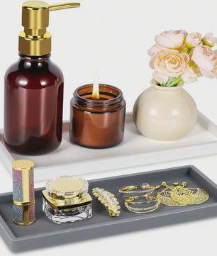 Zachte Siliconen Dienblad Organizer voor Badkamer & Make-up Tafel - Sieraden & Toiletartikelen