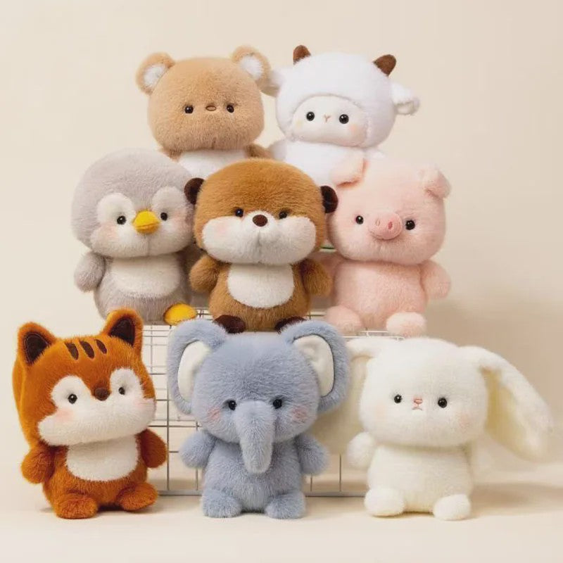 Schattige Pluche Dieren Knuffels & Kussens - Beer, Olifant, Varken & Meer - Cadeau Kinderdag