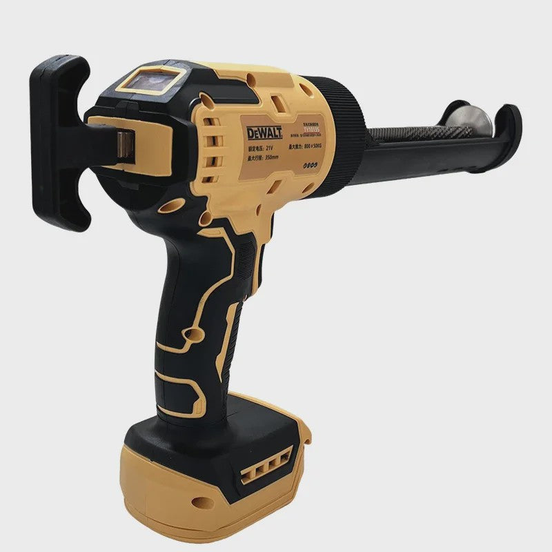 DeWALT Elektrisch Kitpistool met LED Verlichting - Draadloos 18V voor Glas, Ramen en Deuren