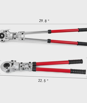 Professionele Perstang voor PE/PB Leidingen 16-32mm met 8 Matrijzen