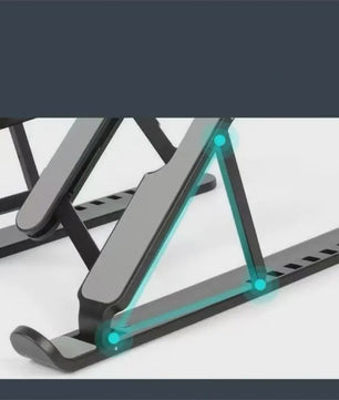 Opvouwbare Laptopstandaard - Verstelbaar & Draagbaar Aluminium Notebook Bureau