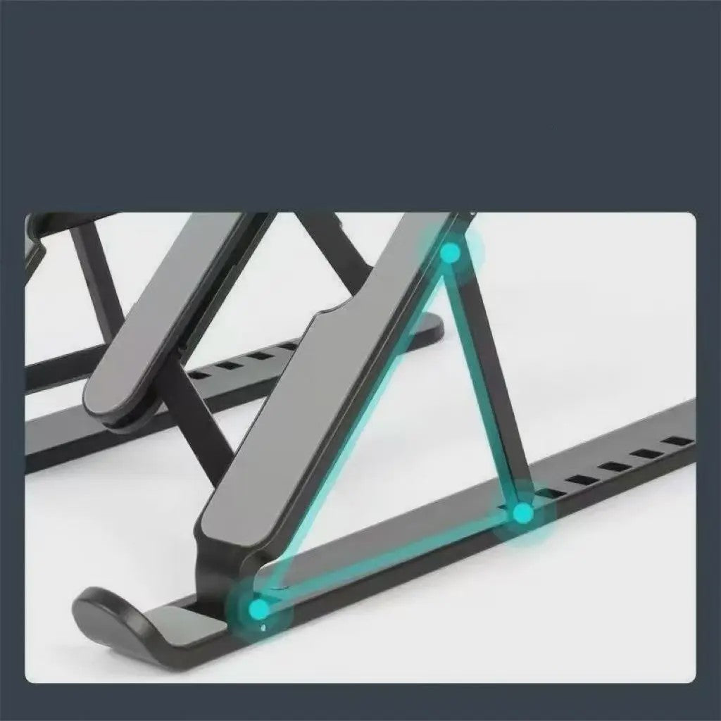 Opvouwbare Laptopstandaard - Verstelbaar & Draagbaar Aluminium Notebook Bureau