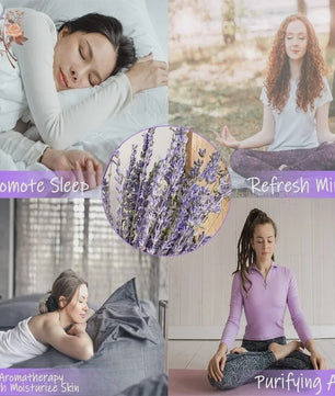 Natuurlijke Gedroogde Lavendel Bundels (50/100 Stuks) - Decoratie & Aromatherapie