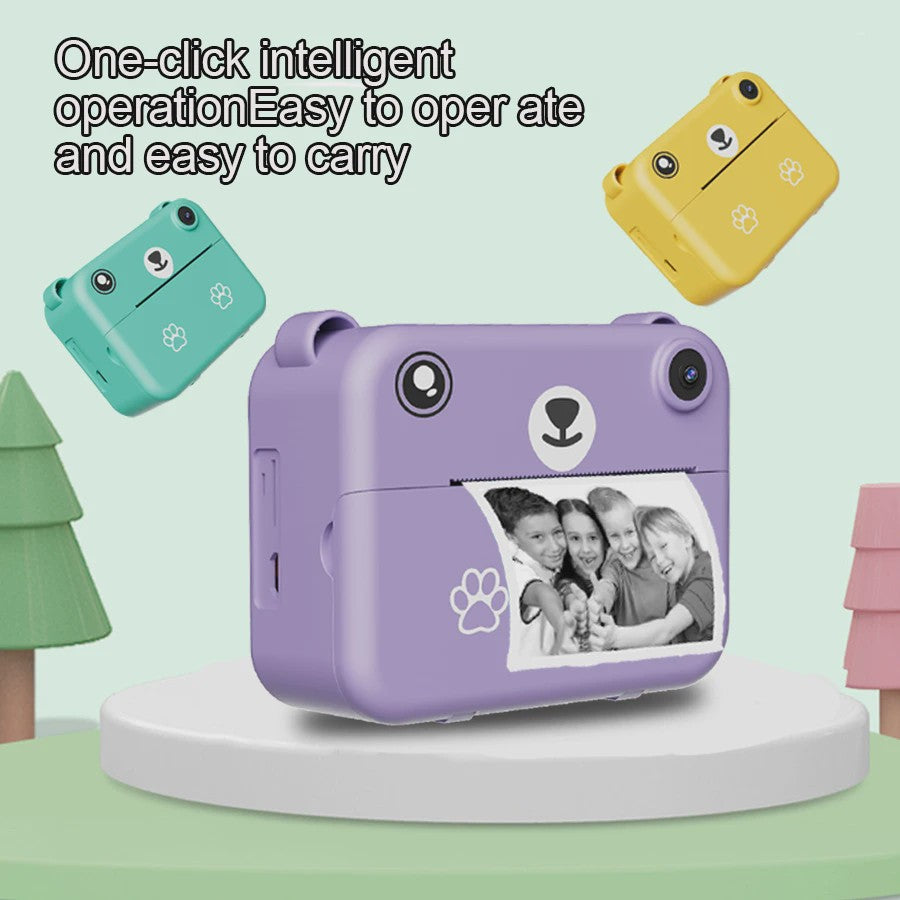 Kinder Digitale Camera met Directe Print & Video - 1080P HD Educatief Cadeau