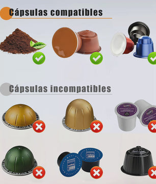 3-in-1 Draagbare Koffiemachine: Draadloos, Elektrisch & Compact voor Auto, Thuis & Camping