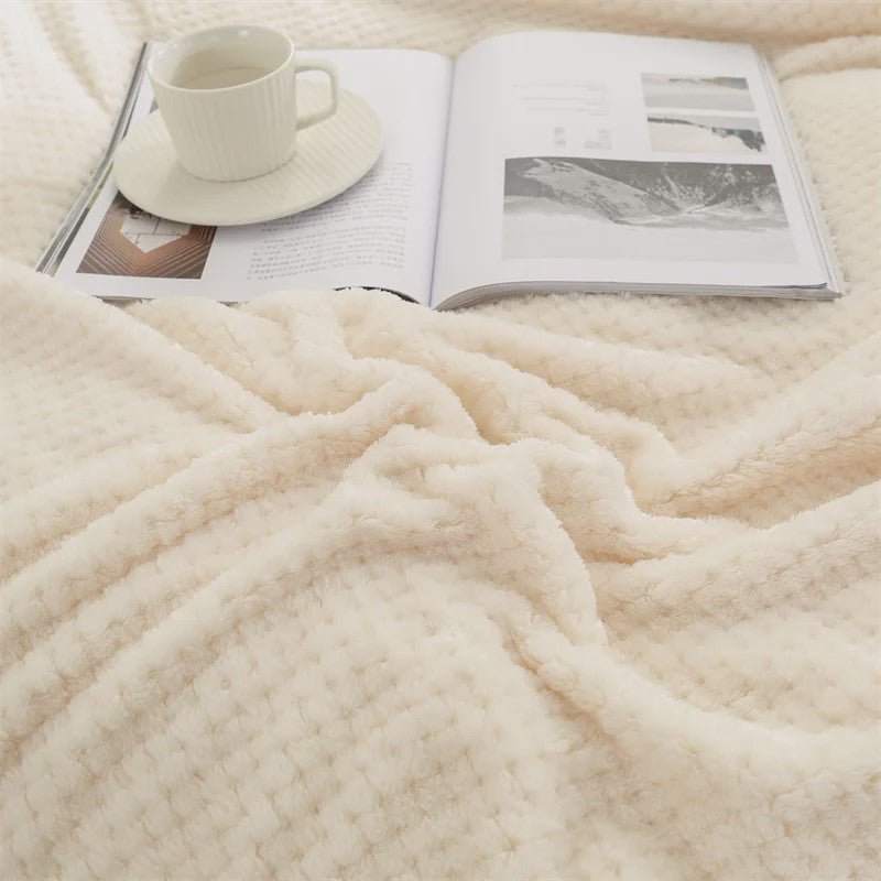 Zachte Fleece Baby Deken - Warm & Comfortabel voor Pasgeborenen, Kinderwagen & Kinderkamer