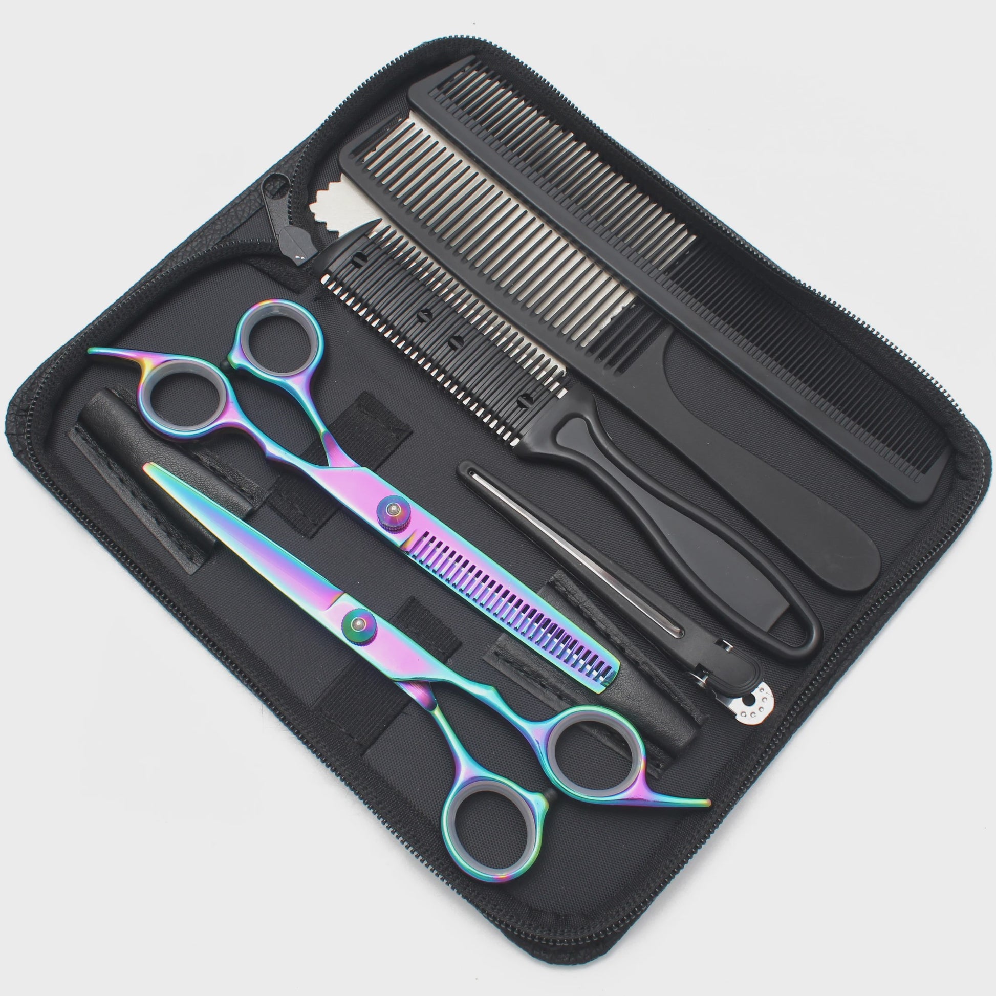 Professionele Haar Schaar Set 6 Inch Japans Roestvrij Staal - Kappersschaar & Takkenschaar