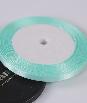 22 Meters/Roll 6mm Silk Satin Ribbons Christmas Halloween Birthday Party Gift Wrapping Ribbons DIY Handmade Crafts Material
