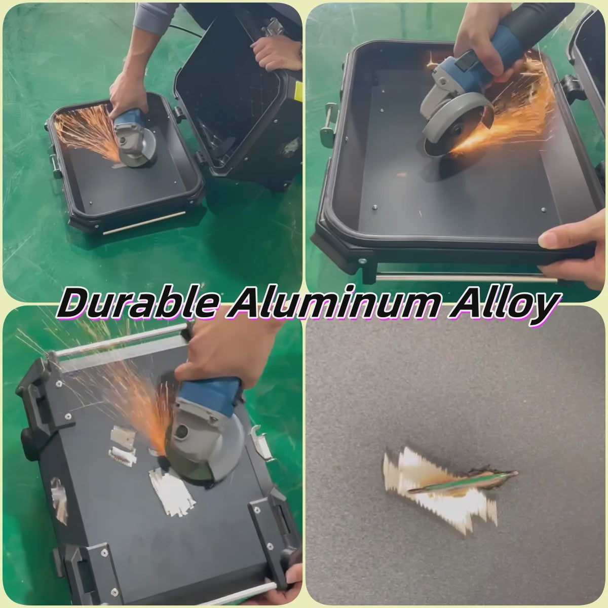 Waterdichte Aluminium Motor Topcase - 45L, 55L, 65L - Helmbox & Bagagebox