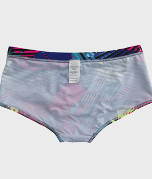 Herenshorts Zwembroek met Bladprint - Braziliaanse Snit - Sneldrogend