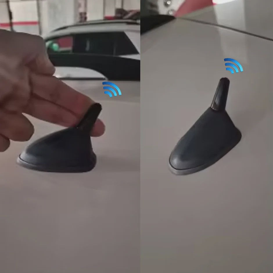 Compacte Auto Antenne 5cm - Versterker voor DAB Digitale TV & Navigatie