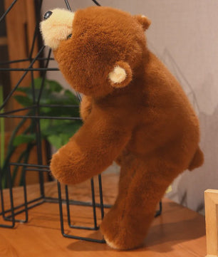 Knuffelbeer Pluche: Bruine Beer, IJsbeer of Panda - 30/45/65cm - Zacht en Gewogen