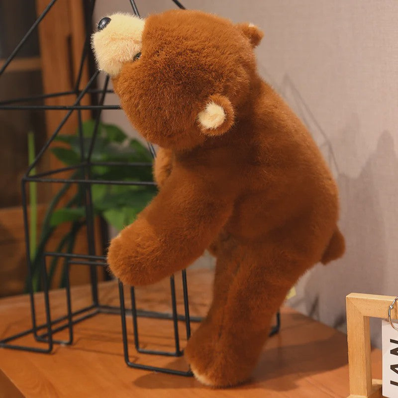Knuffelbeer Pluche: Bruine Beer, IJsbeer of Panda - 30/45/65cm - Zacht en Gewogen