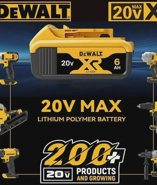 DeWalt 20V MAX XR 6.0Ah Lithium Accu - DCB206 - Snel Opladen