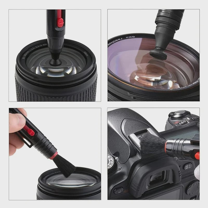 Complete Reinigingsset voor Digitale Camera's, Lenzen en Laptops