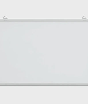 Magnetisch Whiteboard 40x30 cm met Aluminium Frame - Organiseer en Plan