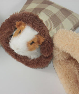 Warm en Comfortabel Nestje voor Hamsters, Cavia's en Kleine Dieren - Willekeurige Kleur