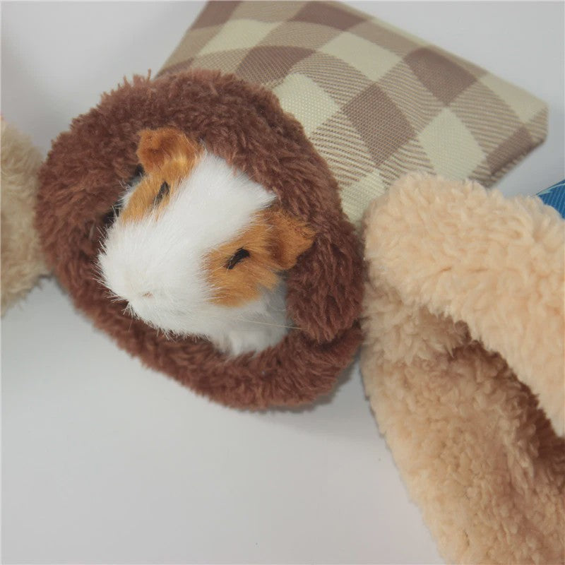 Warm en Comfortabel Nestje voor Hamsters, Cavia's en Kleine Dieren - Willekeurige Kleur