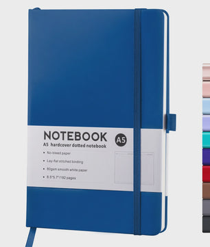 Hardcover A5/A6 Notitieboek met Elastische Band - PU Leer Dagboek