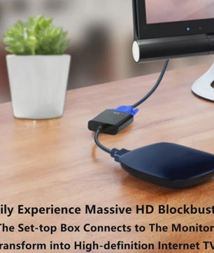 HDMI naar VGA Adapter Kabel 1080P Converter voor PC, Laptop, TV Box & Projector