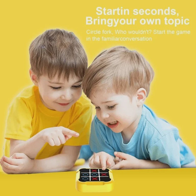 Elektronisch Boter-kaas-en-eieren Spel: Interactief Educatief Kinderspel