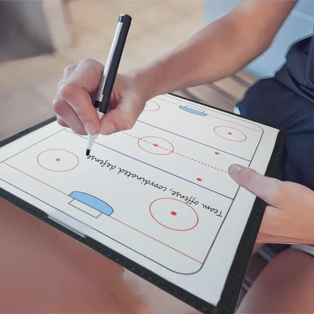 Magnetisch IJshockey Tactiekbord - Complete Coaching Set
