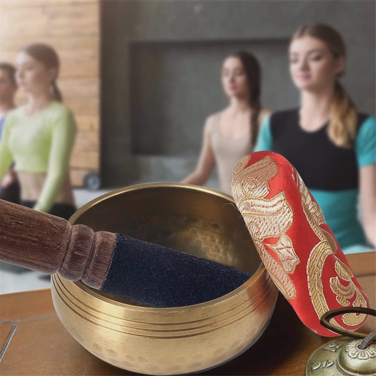 Tibetaanse Klankschaal Set - Meditatie & Yoga - Uniek Cadeau voor Stressverlichting