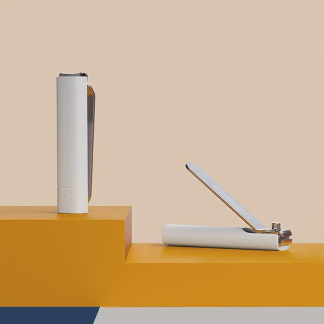 MIJIA Roestvrijstalen Nagelknipper met Anti-spat Deksel - Professioneel & Draagbaar