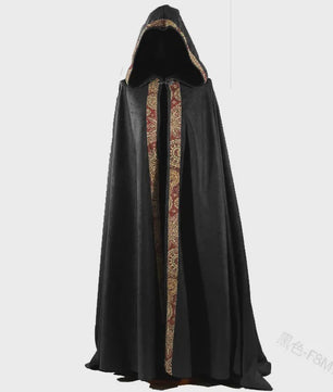 Middeleeuwse Kapmantel met Capuchon - Vintage Gothic Stijl voor Heren en Dames