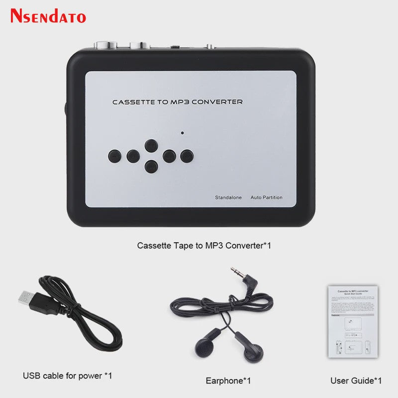 Ezcap 231 Cassette naar MP3 Converter - Digitale Muziek van je Cassettes