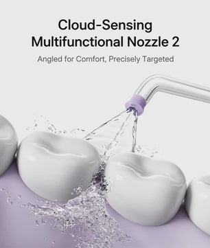 MIJIA Smart Oral Flosser Pro: Slimme Waterflosser met Kleurenscherm en Ingebouwd Reservoir