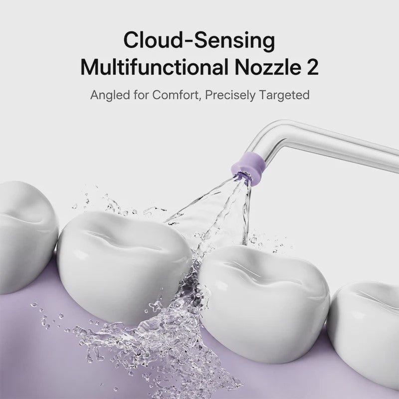 MIJIA Smart Oral Flosser Pro: Slimme Waterflosser met Kleurenscherm en Ingebouwd Reservoir