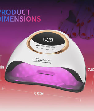 Professionele UV LED Nagellamp 66 LEDs - Sneldrogend & Slimme Timer