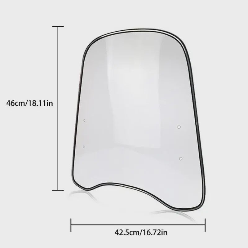 Universele Motor Windscherm Verlenging Spoiler - Verbredende Winddeflector