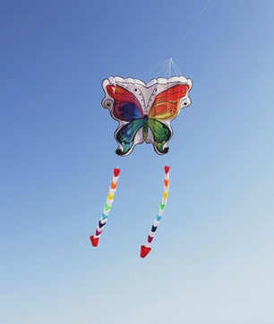 Grote Vlieger Vlinder - Kleurrijk Nylon Vliegplezier voor Volwassenen en Kinderen