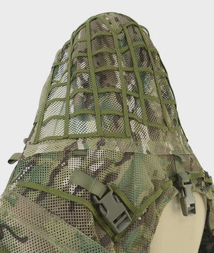 Ademende Ghillie Suit Cape - Camouflage Basis voor Jacht, Airsoft & Paintball