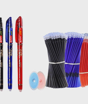 Set van 25 Kawaii Uitwisbare Gelpennen - Vloeiend Schrijven en Wissen voor School & Kantoor