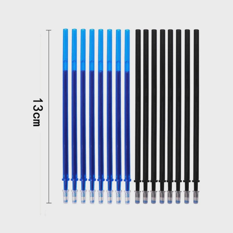 Set Uitwisbare Gelpennen met 55 Navullingen - 0.5mm - Kantoor & School