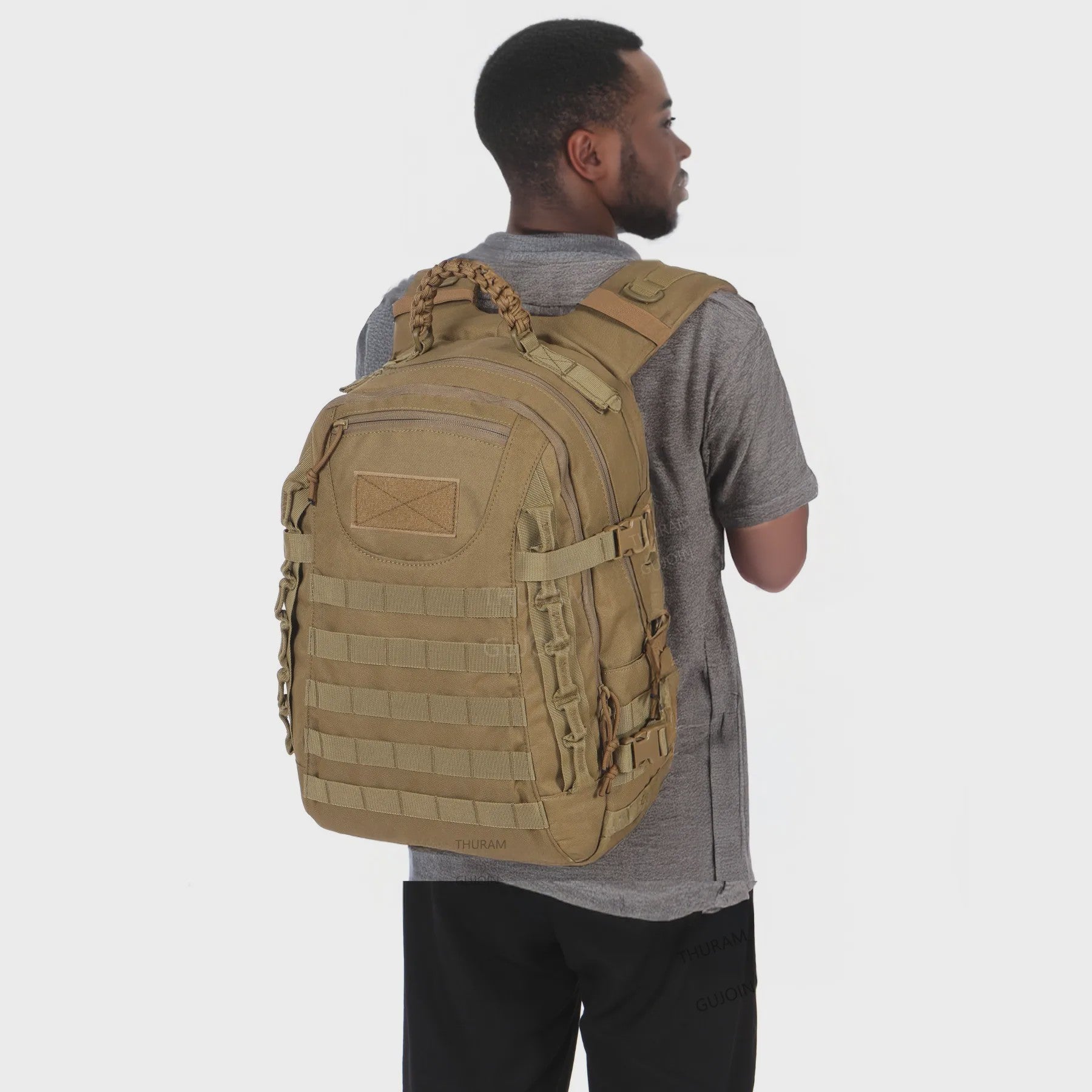 38L Tactische Rugzak - Waterdicht, MOLLE Systeem, Grote Capaciteit voor Outdoor & Reizen