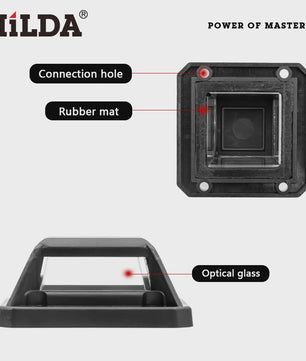 HILDA Laser Glas Beschermkap - Universeel voor 4D Laserwaterpassen