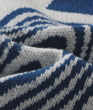 Herfst & Winter Heren Trui met Maze Jacquard Patroon - Ronde Hals
