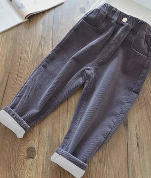 Warme Corduroy Broek Kinderen - Herfst/Winter Casual & Sportief