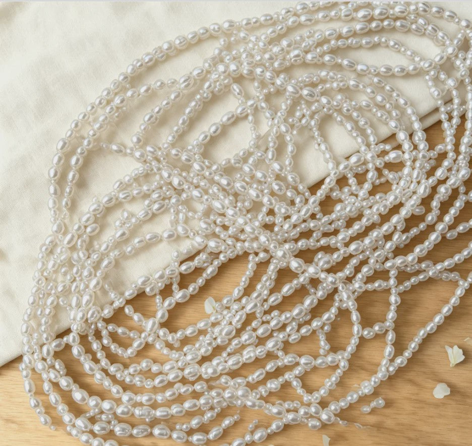 Imitatie Parelsets 4.5-5.5mm Barok Onregelmatig voor Sieraden DIY