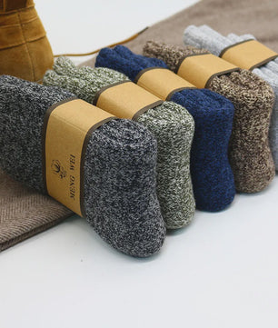 Warme Heren Merino Wol Sokken - Super Dik & Comfortabel voor de Winter