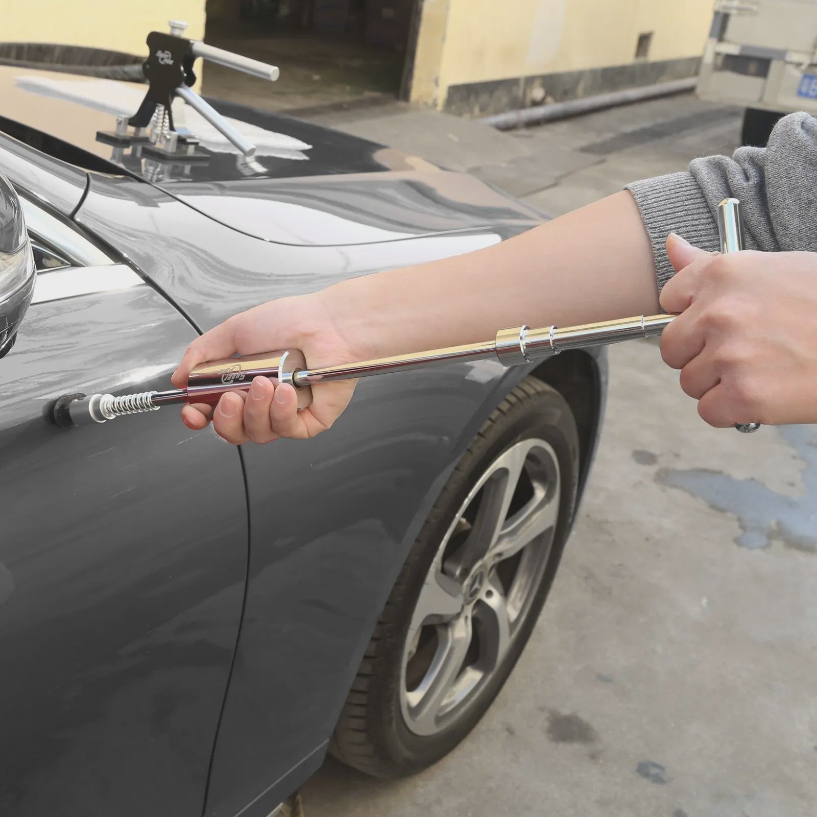 Professionele PDR Autodell Verwijderingsset - Lakvrije Deukreparatie Kit