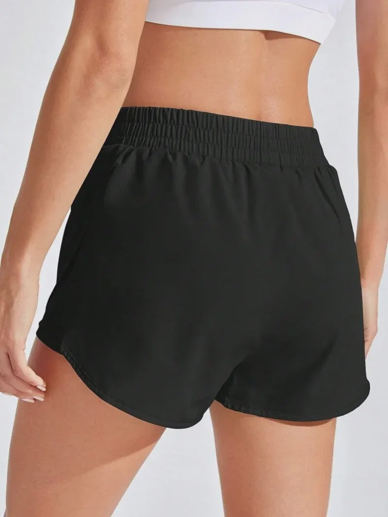 Dames Yoga & Fitness Shorts: Elastische Running Workout Leggings voor Sport & Gym