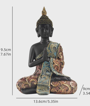 Zittende Boeddha Beeld - Religieus Kunstwerk & Decoratie voor Huis en Kantoor