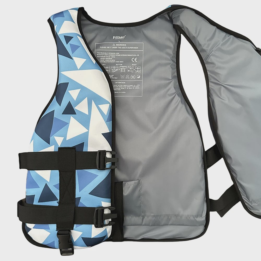 CE Neopreen Reddingsvest voor Volwassenen (60-120 kg) - Veiligheid voor Watersport
