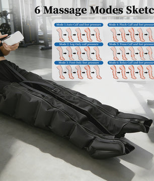 Luchtcompressie Beenmassager - Volledige Been-, Voet-, Kuit- en Knie-massage voor Herstel